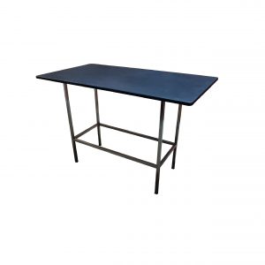 Custom Black Long Bistro Table